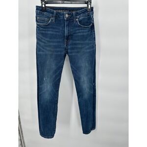 American Eagle Mens Slim Jeans Dark Wash Denim Casual Everyday‎